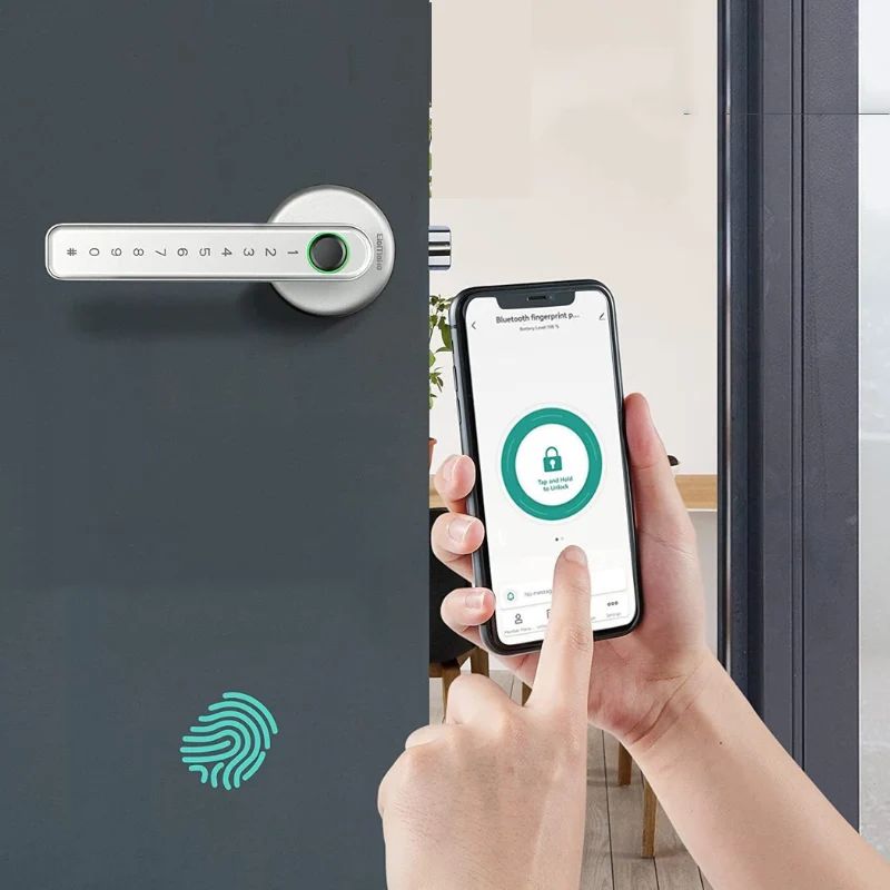 Serratura Elettronica per Porta con Impronta Digitale