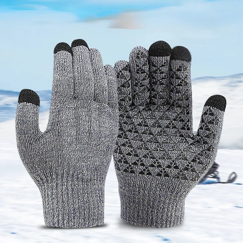 Lia – Gants Élégants à Paume Texturée avec Doigts Compatibles Écran Tactile