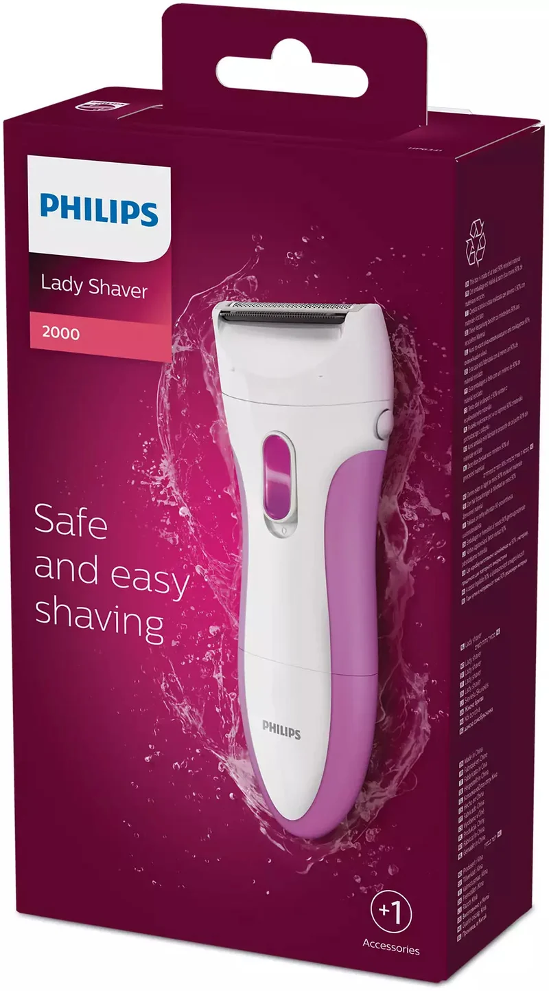 Rasoir pour femme, sec et humide, Philips SatinShave Essential