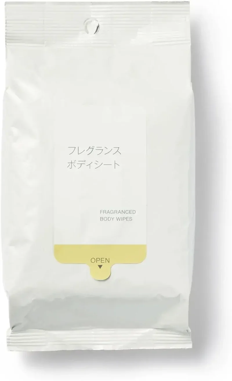 Muji Fragrance Body Sheets Large 250x200mm Moist Refresh