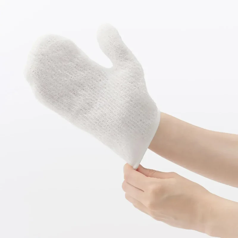 Muji Body Mitt 22cm Gentle One-Handed Cleansing Tool