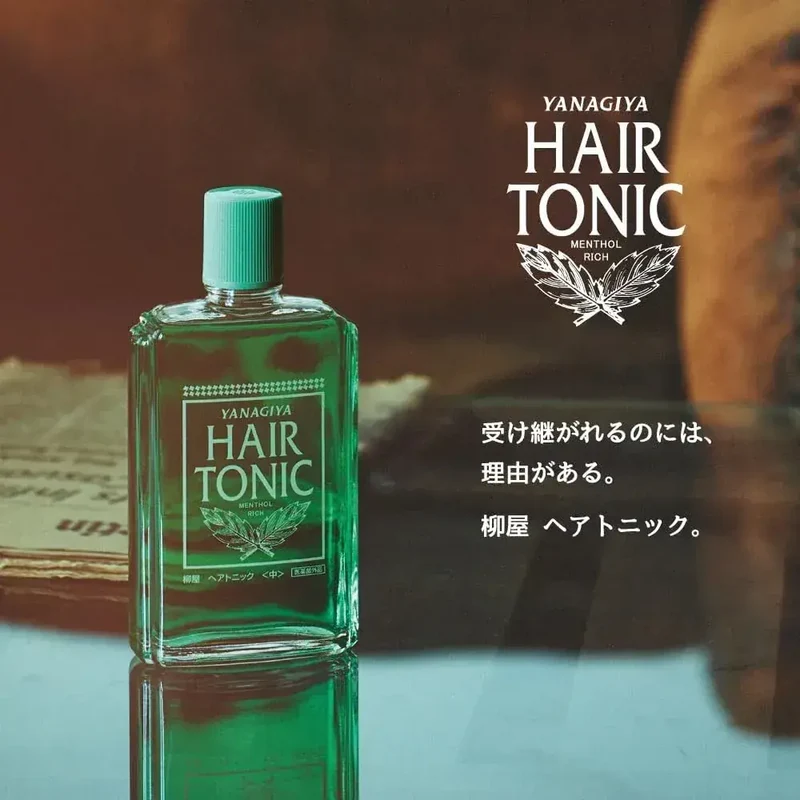 Yanagiya Honten Hair Scalp Tonic Large 360ml for Healthy Hair