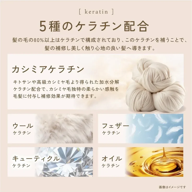 Kyogoku Keratin Hair Shampoo Organic Natural Silicone-Free 200ml
