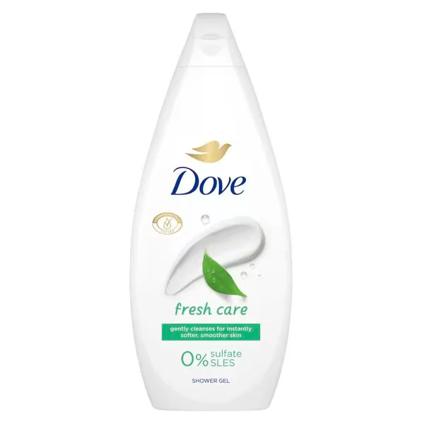 Dove Essential Fresh Care Douchegel 450ml x 6