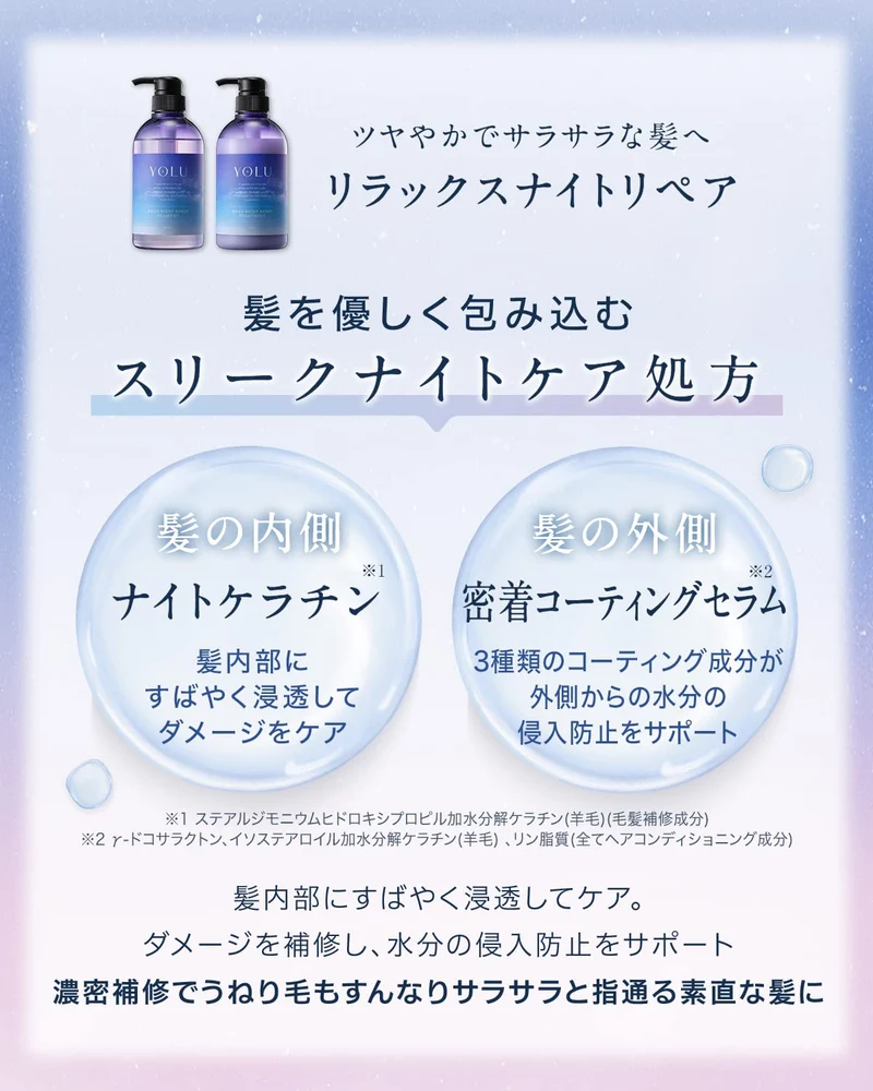 Yolu Relax Night Repair Shampoo for Healthy Hair