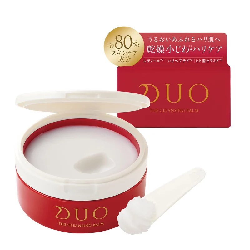 Duo Cleansing Balm Moisturizing Anti-Aging Makeup Remover Red 90g