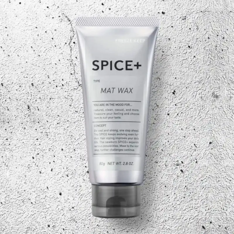 Spice+ Matte Wax Hair Styling Green Apple Scent 80G