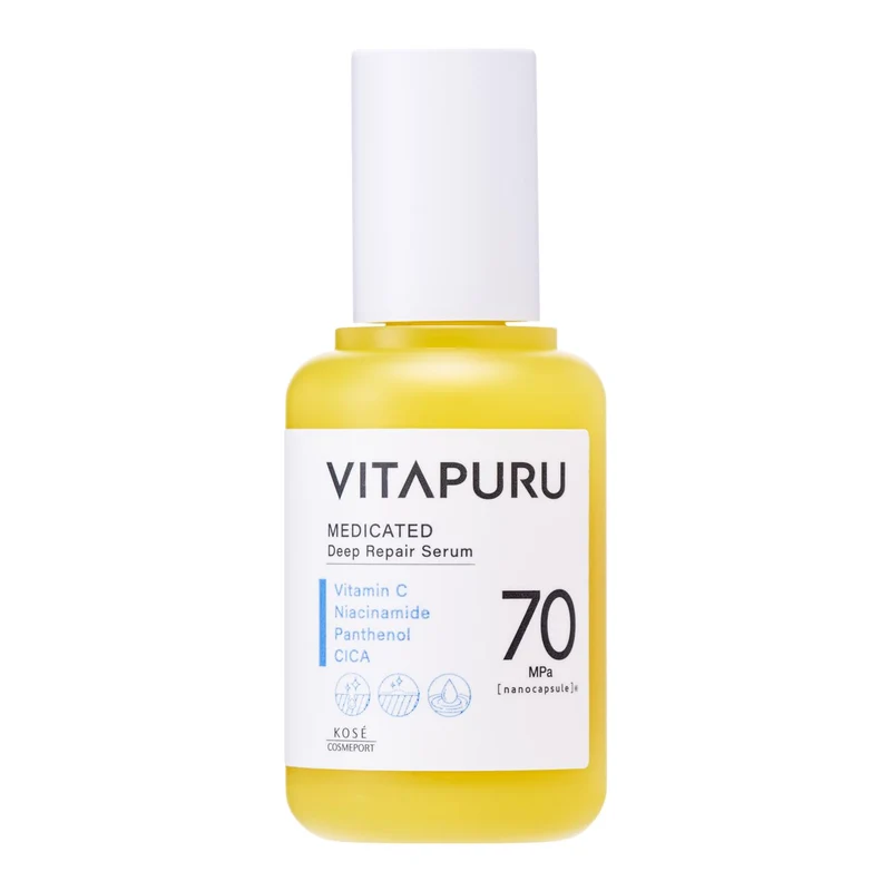 Vitapur Kose Cosmeport Deep Repair Serum 40ml with Vitamin C and Ceramide