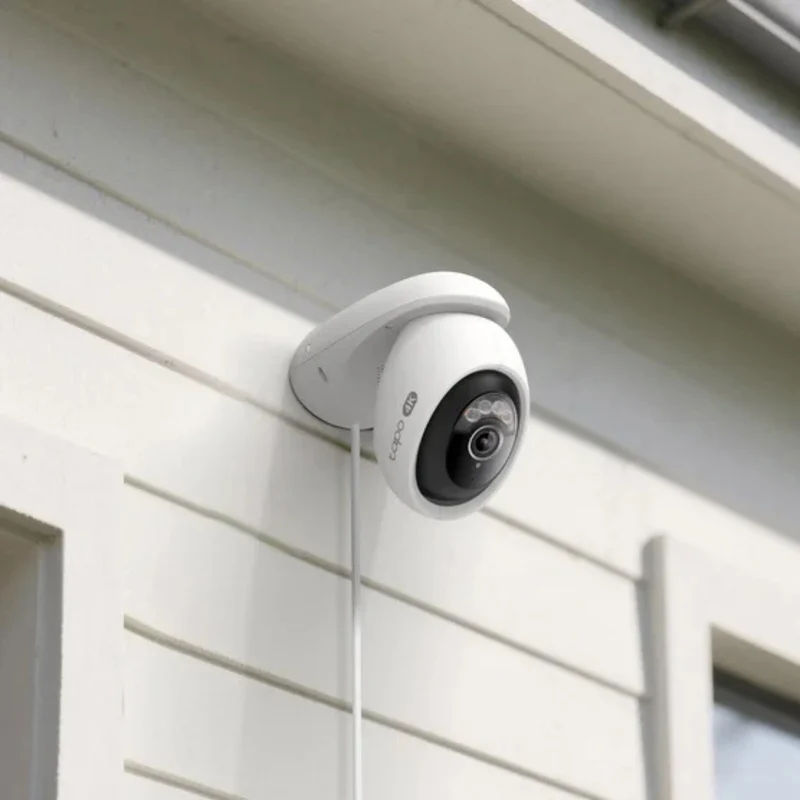 TP-LINK - Ensemble de 2 Caméras WiFi de Sécurité Panoramique/Tilt Extérieures Tapo C560WS