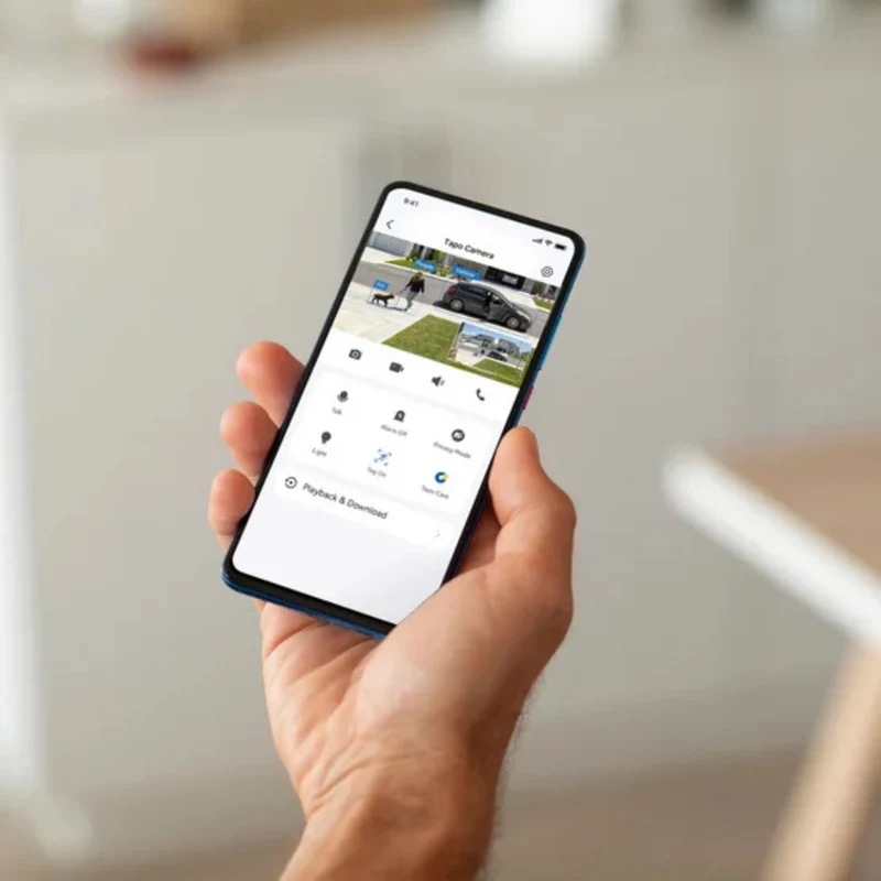 TP-LINK - Ensemble de 2 Caméras WiFi de Sécurité Panoramique/Tilt Extérieures Tapo C560WS