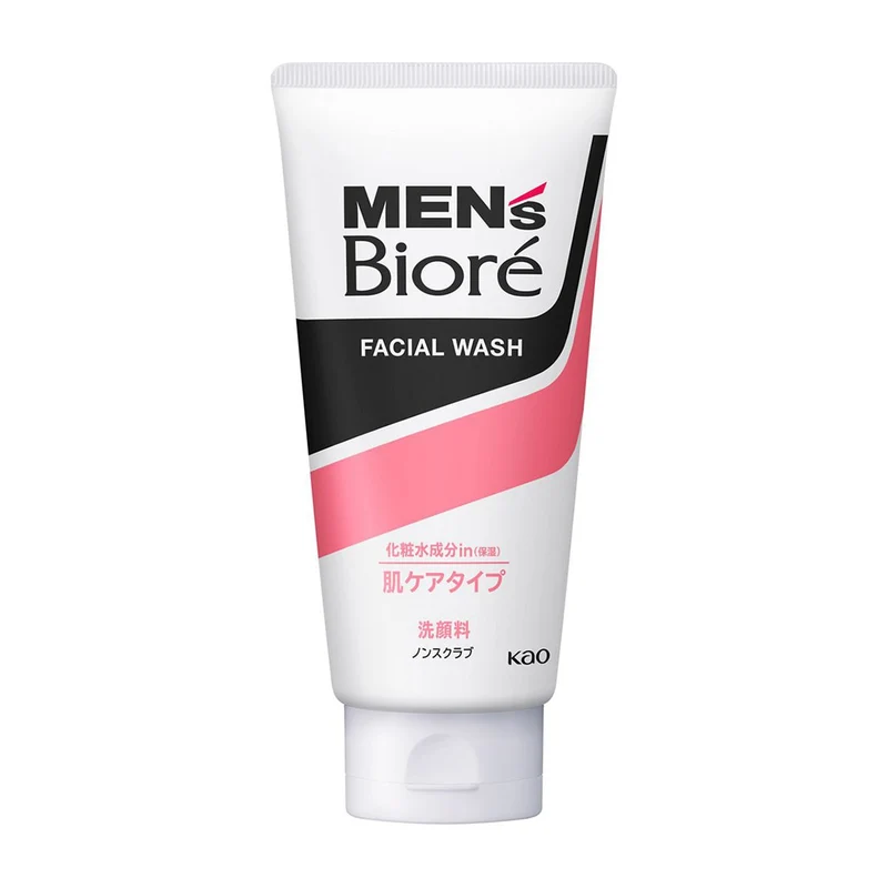 Mens Biore Skin Care Face Wash 130g Non Scrub Citrus Floral