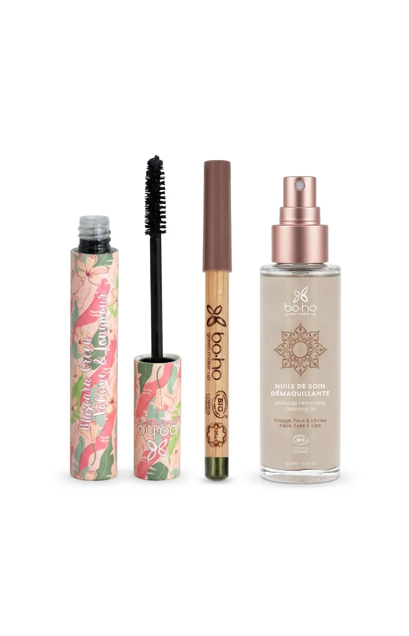 Lot de maquillage & démaquillage bio