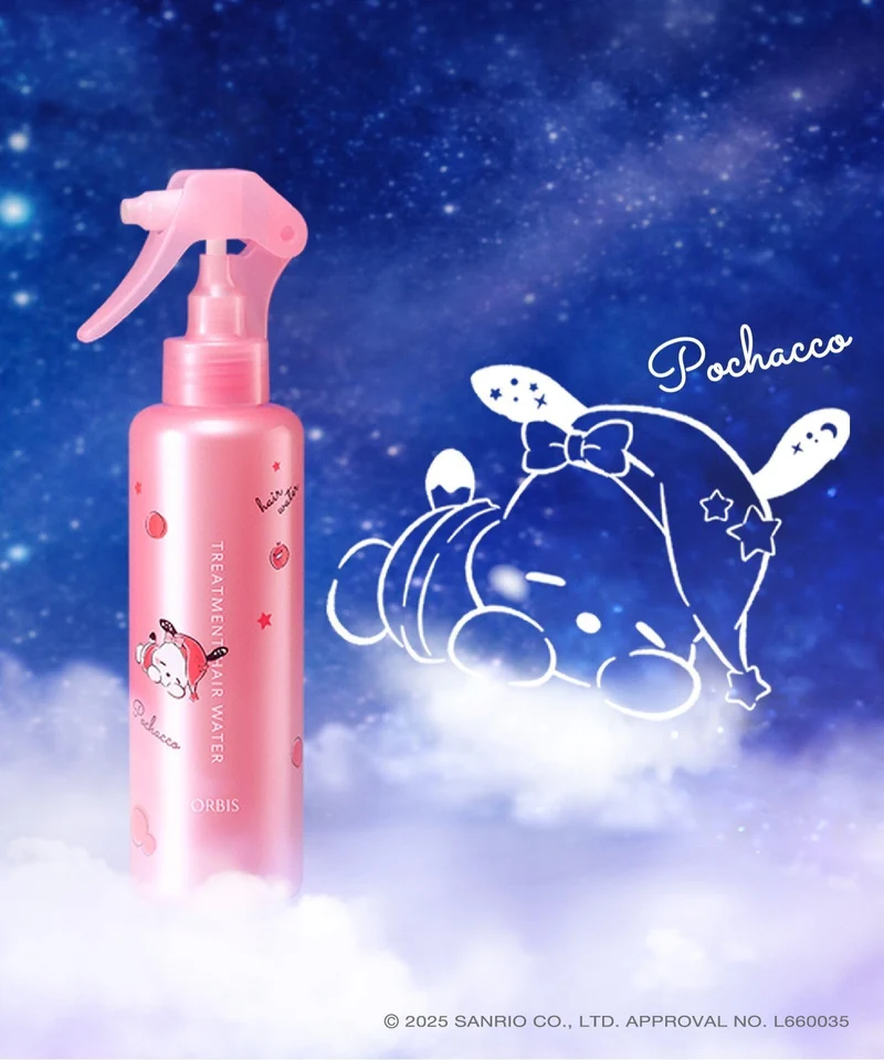 ORBIS Treatment Hair Water Sanrio Characters Limited Collab Bottle 180mL