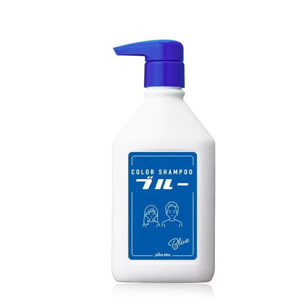Plus Eau Color Shampoo for Bleached Hair Blue Fruity Floral Scent 280ml