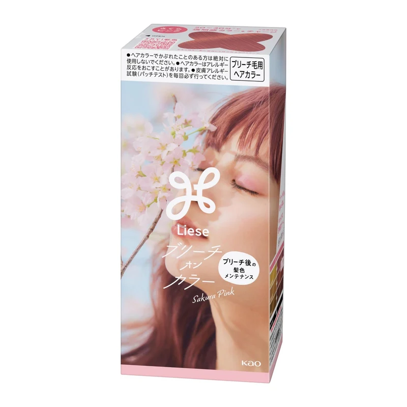 Liese Bleach-On Hair Color Sakura Pink