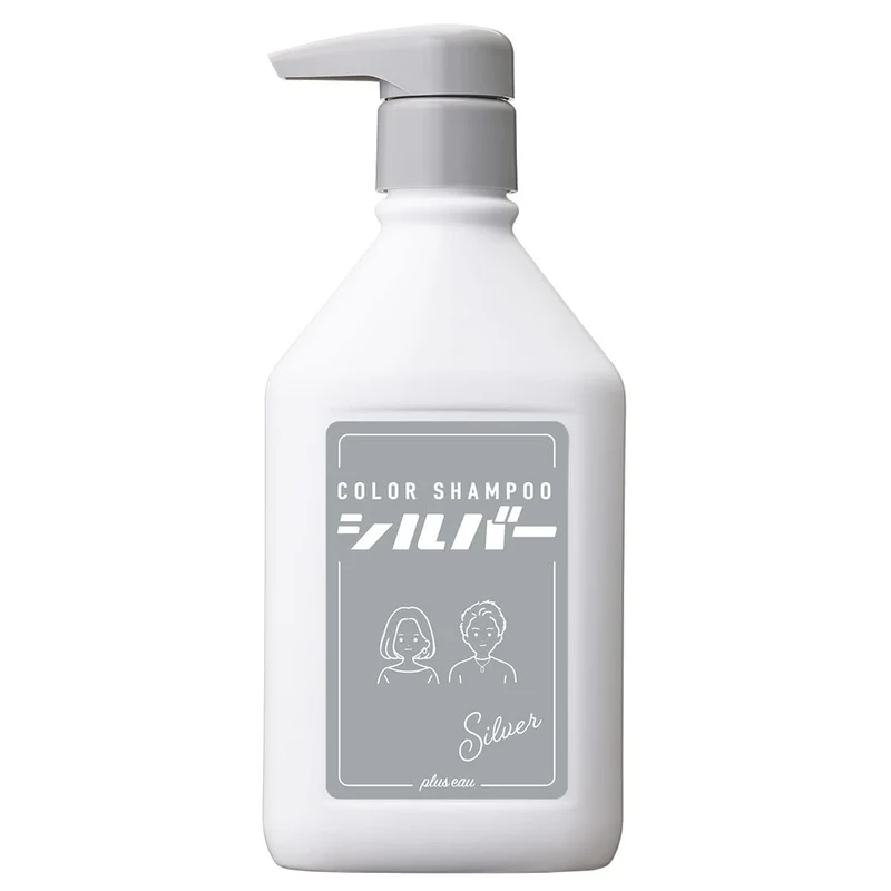 Plus Eau Color Shampoo for Bleached Hair Silver Ash Fruity Floral 280ml