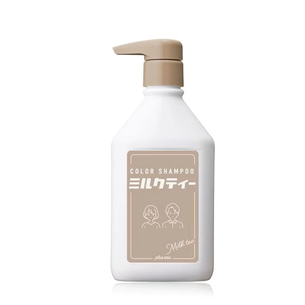 Plus Eau Color Shampoo for Bleached Hair Milktea Fruity Floral 280ml