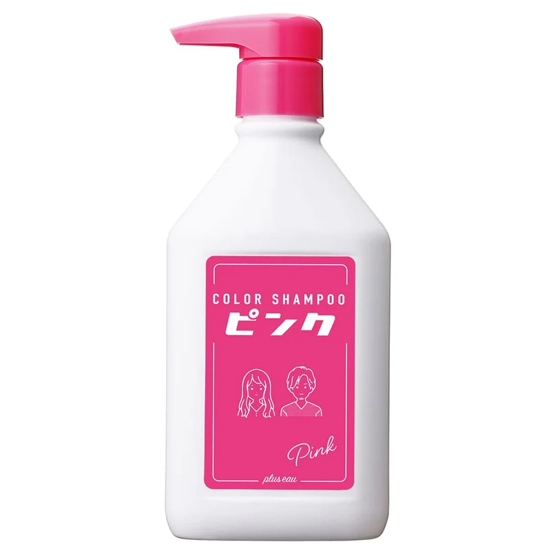 Plus Eau Color Shampoo for Bleached Hair Pink Fruity Floral Scent 280ml