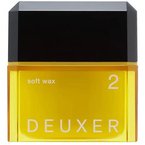 Deuxer Hair Wax 2 Soft Hold 80G Styling Wax for Natural Look