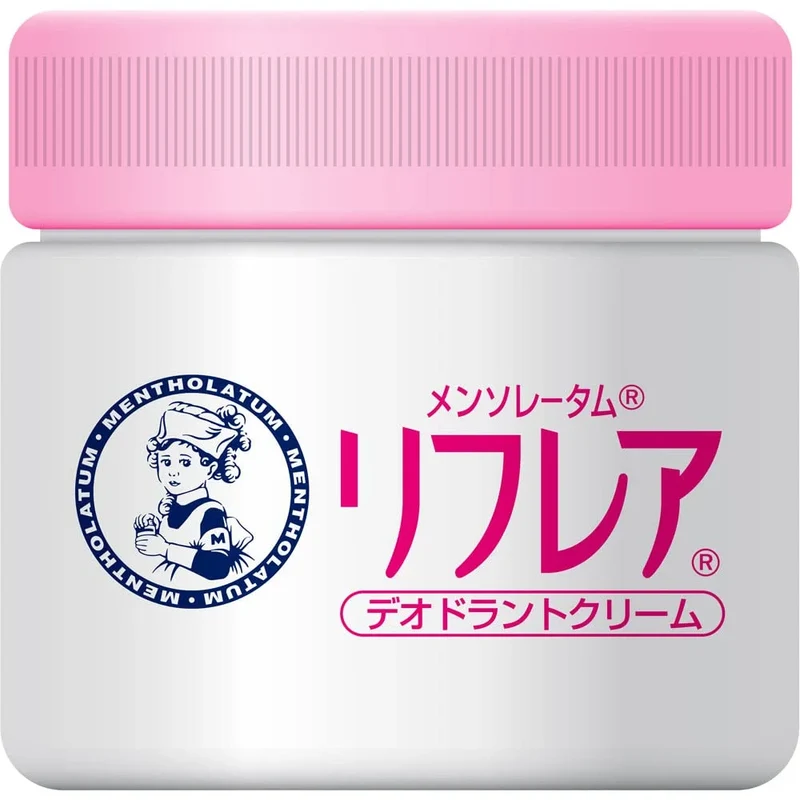 Rohto Mentholatum Reflare Deodorant Cream 55g - Japanese Anti Sweat Deodorant