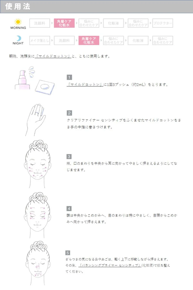 Ayura Clear Refiner Sensitive Exfoliating Lotion for Sensitive Skin 200ml