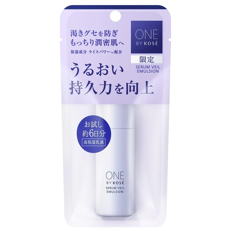 One By Kose Serum Veil Emulsion 24Ml Mini Moisturizer Rice Power No.07