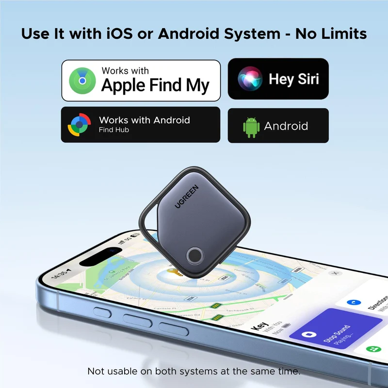UGREEN Finder Pro USB-C Bluetooth Tracker for Apple & Google [2 Pack]