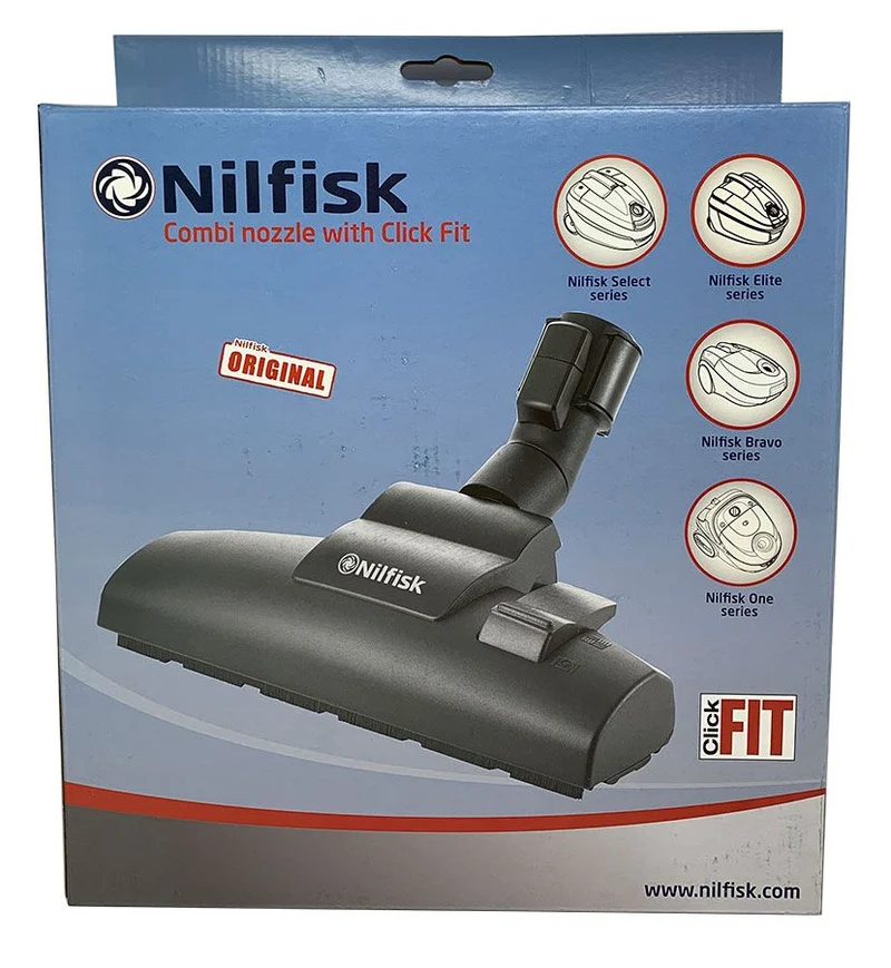 Nilfisk Power, Extreme, Elite, Bravo, Select and One Series 32mm Combination Floor Tool with Click Fit (107413006)