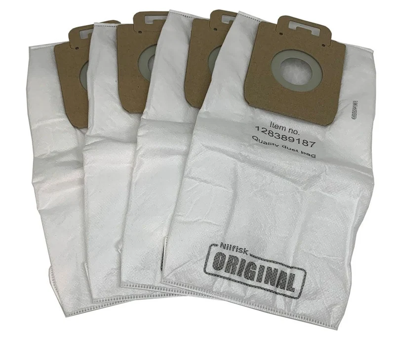 Genuine Nilfisk Power, Select, Elite Series Vacuum Cleaner Bags 128389187