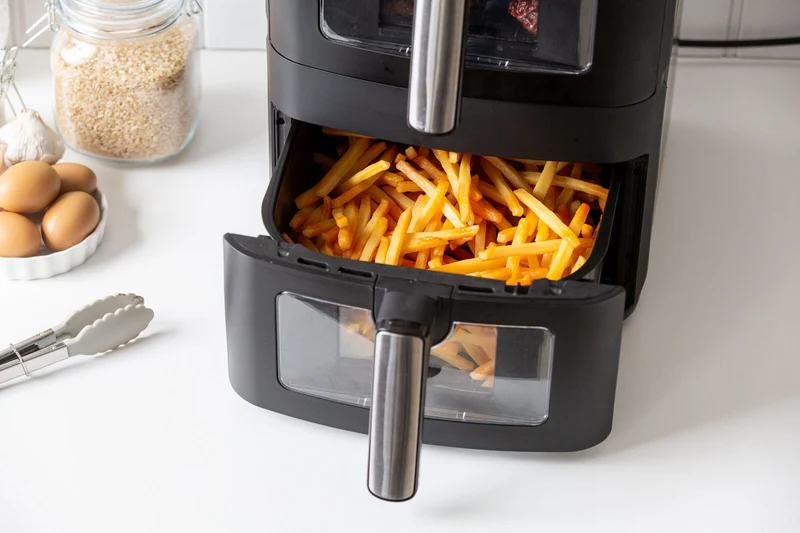 Healthy Choice 13L Dual Zone 2300W Double Stack Air Fryer with Foldable Top Display