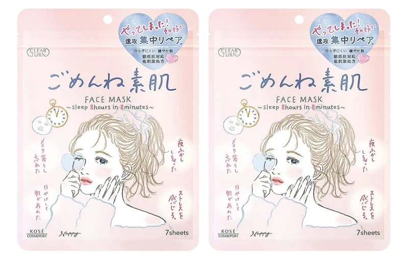 Kose Clear Turn Keana Komachi Black Peel Off Face