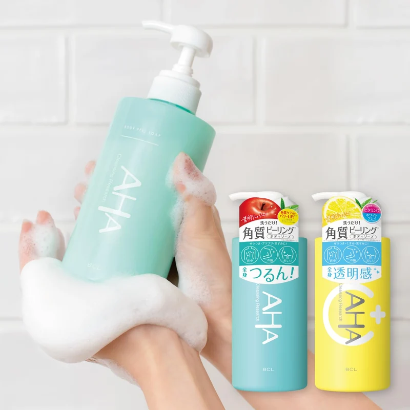 Cleansing Research Body Peel Soap Refill 400ml Exfoliating Cleanser