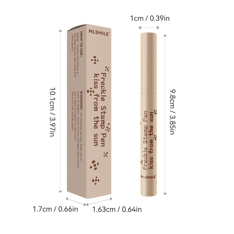 Freckle Stamp Pen - Stylo Taches de Rousseur Naturelles - 4 Teintes