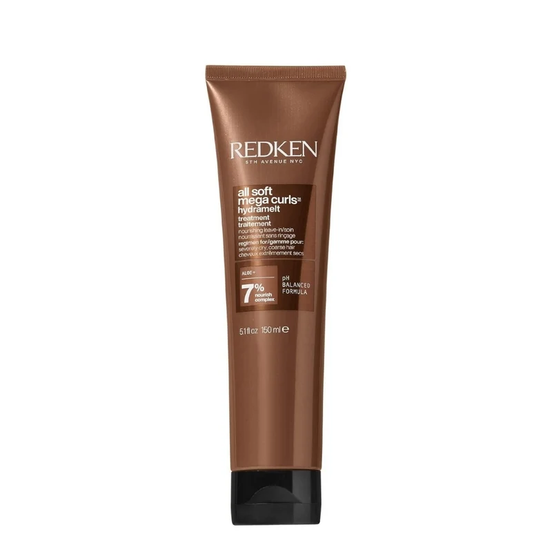Traitement nourrissant sans rinçage "Hydramelt All Soft Mega Curls " (150ml/5.1oz)