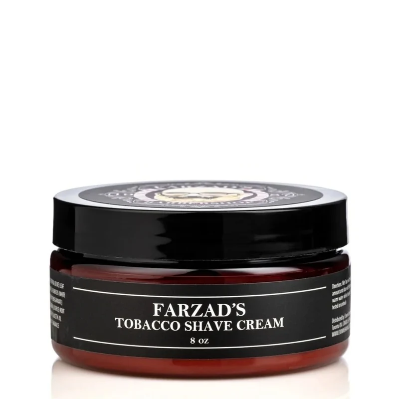 x Farzad's Barbershop - Crème à raser "Tobacco Shave Cream" (240ml/8.0oz)