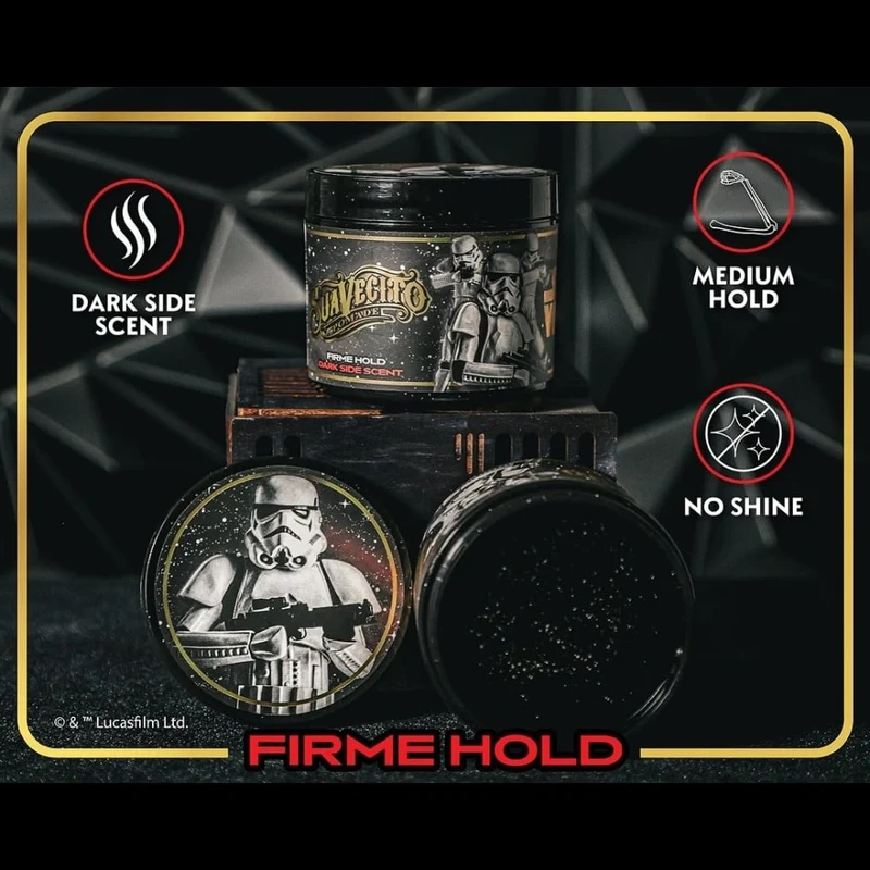 X Star Wars - Pommade "Firme Strong Hold" Édition Stormtroopers Dark Side (118.3ml/4.0oz)