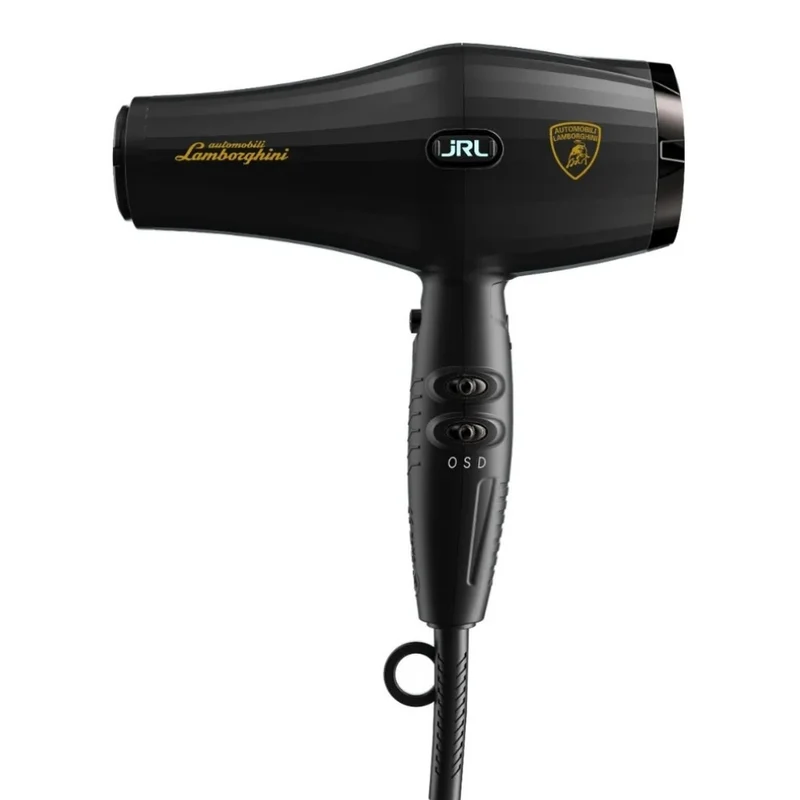 X Lamborghini – Sèche‑cheveux Forte PRO Lite ultra‑léger et puissant - 1 850 watts - Noir