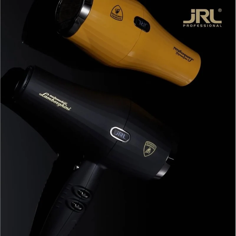 X Lamborghini – Sèche‑cheveux Forte PRO Lite ultra‑léger et puissant - 1 850 watts - Noir