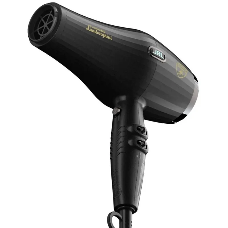 X Lamborghini – Sèche‑cheveux Forte PRO Lite ultra‑léger et puissant - 1 850 watts - Noir