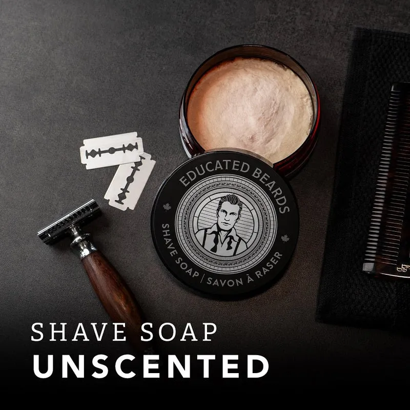 Ensemble de rasage "Unscented Shave Kit" - 5 Pièces