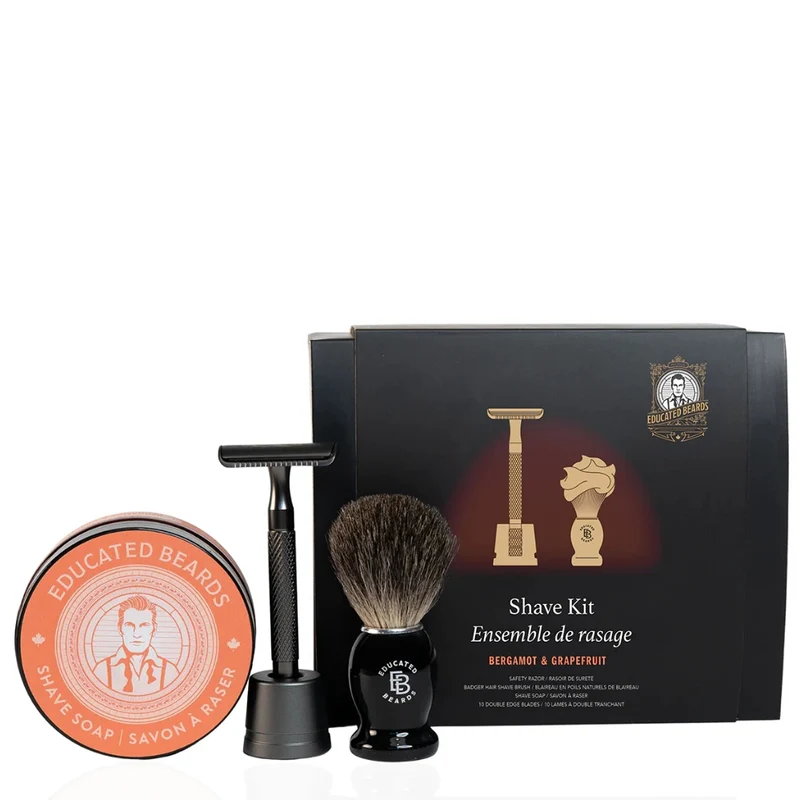 Ensemble de rasage "Bergamot & Grapefruit Shave Kit" - 5 Pièces
