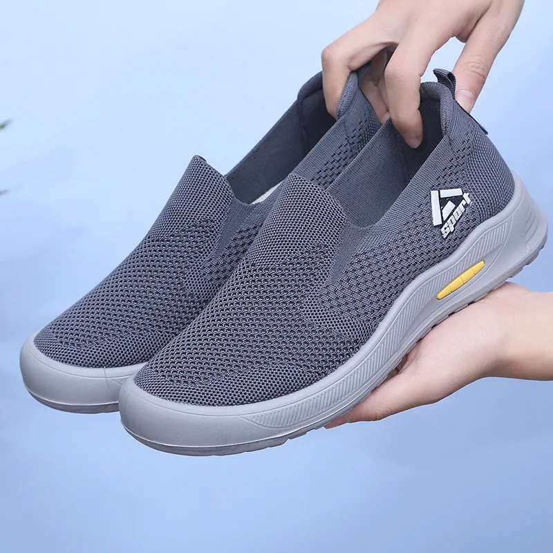 Slip-On Confort Quotidien – Semelle Amorti Flexible - Homme