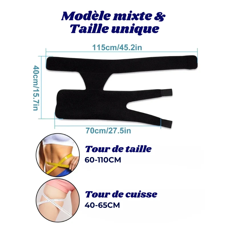 Attelle de Compression Ischio-Jambiers – Unisexe
