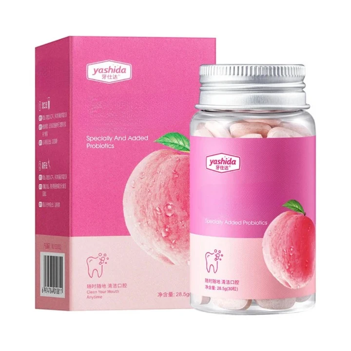 Le Dentifrice à Croquer Haleine Fraîche - 30 Pastilles