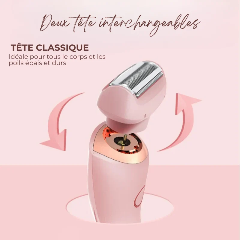 Épilateur 2 en 1 Doux Corps Complet Wet & Dry