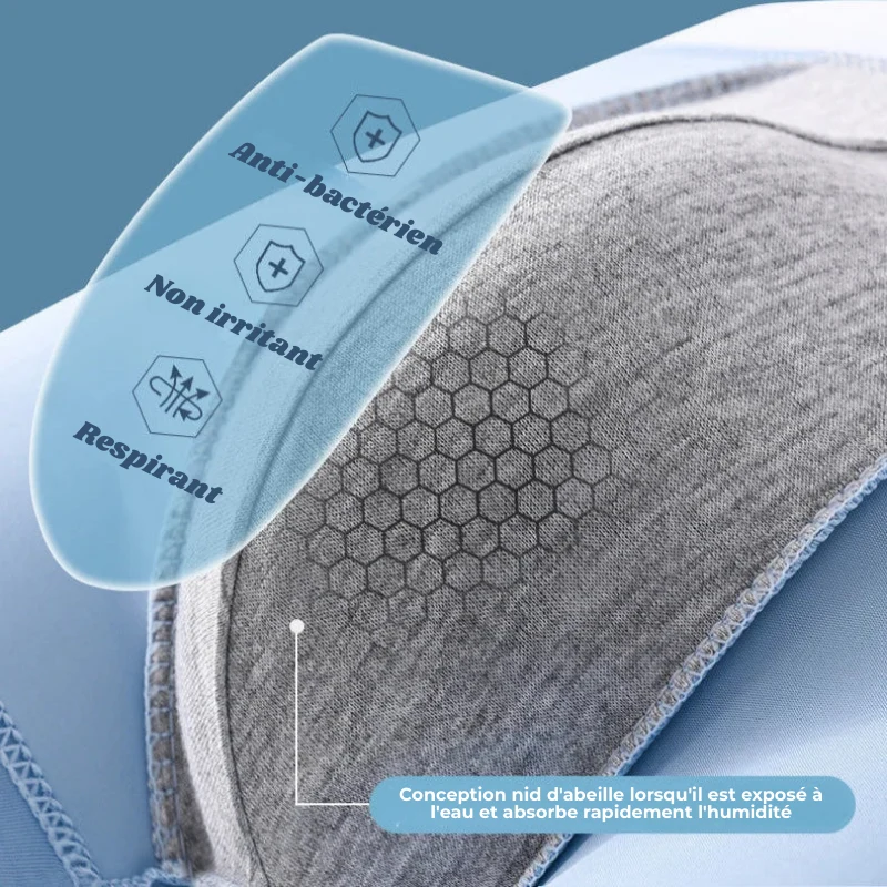 COOL - 4 Boxers Homme Ultra-Légers en Soie Glacée
