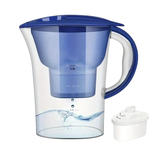 Carafe d'Eau Filtrante 2,5L + 1 Filtre OFFERT