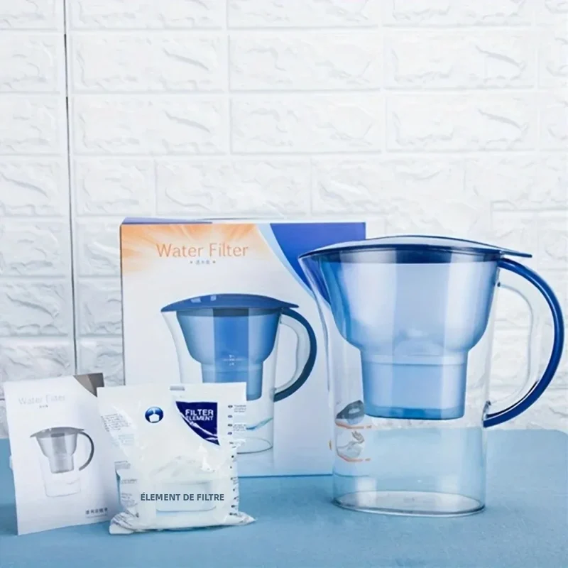 Carafe d'Eau Filtrante 2,5L + 1 Filtre OFFERT