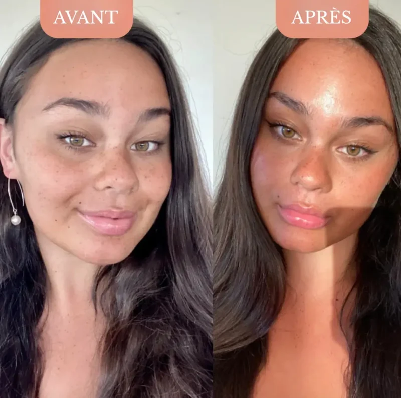Gouttes Autobronzantes pour Visage et Corps - Résultat Naturel