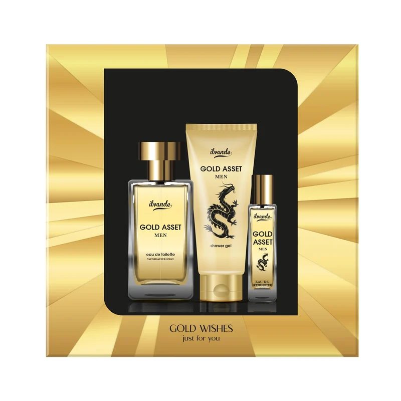 Coffret de parfum Gold Asset